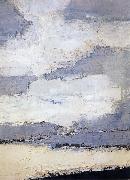 Nicolas de Stael The Sea and Cloud oil on canvas